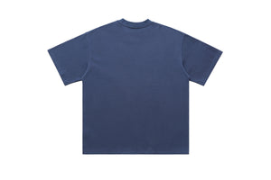 Pool game t-shirt retro gamer top grunge preppy tee blue