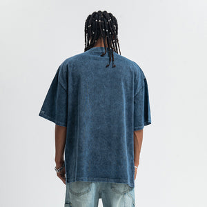 Vintage Kendrick Lamar t-shirt hip-hop top gangster tee in grey