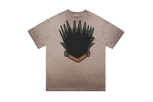 Hungry Doberman t-shirt pinscher print tee retro dog top in Crame