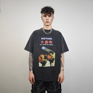 Lana Del Rey vintage t-shirt psychedelic tee rocker top grey