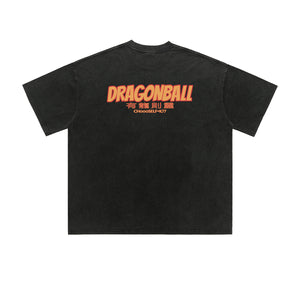 Vintage Goku t-shirt retro anime tee cartoon top in black