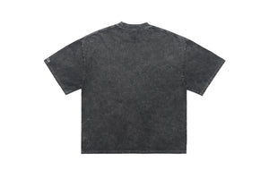 Grillz t-shirt mouth print top grunge hip-hop tee rapper jumper in purple