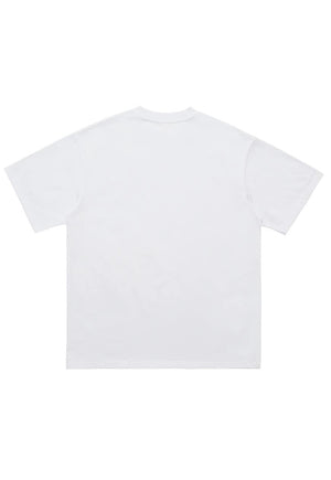 Dark aesthetic t-shirt x-ray tee retro lungs print top Black