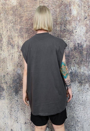 Tragic Life tank top surfer vest vintage wash sample sale 3 for 2