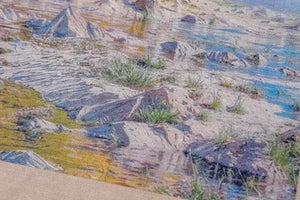 Sad emoji t-shirt hunter smile print tee funny y2k top in grey