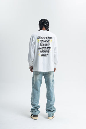 Cyberpunk long sleeve top virtual reality t-shirt in black