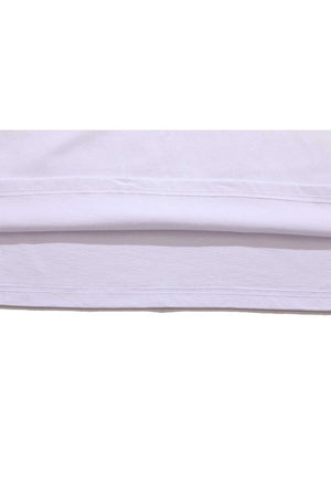 Jigsaw print sleeveless t-shirt retro tank top surfer vest