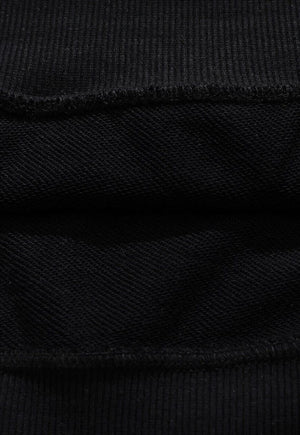 Anime hoodie pullover cosplay character top in black