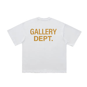 LA t-shirt riot slogan top flame print tee in white