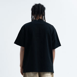 Cyberpunk t-shirt grunge raver tee virtual reality top in black