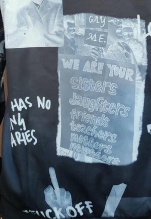 Pride sweatshirt LGBT support top grunge Gay jumper in black