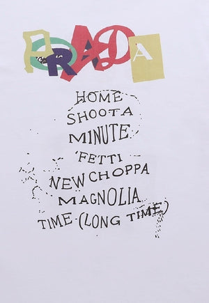 Peace print t-shirt retro anti guns tee grunge punk top