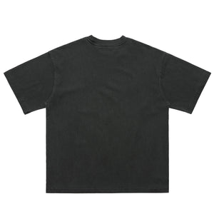 Creepy angel t-shirt gothic cartoon top in JJ black