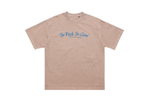 Outcast t-shirt retro hip-hop tee grunge rapper top in Pink