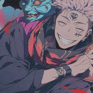 Crazy boy sleeveless t-shirt vintage Japanese vest retro anime tank top in acid wash black