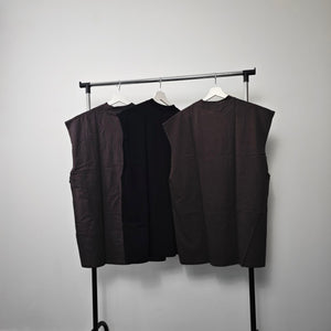 Scary sleeveless t-shirt tank top surfer vest vintage wash sample sale 3 for 2