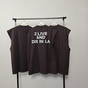 Doberman sleeveless t-shirt tank top surfer vest vintage wash sample sale 3 for 2