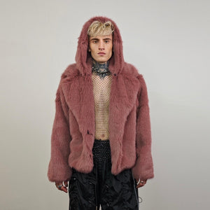 Green faux fur shorts shaggy cropped pants short going out trousers fuzzy grunge joggers handmade luxury festival overalls fleece set