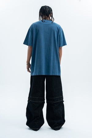 Dog t-shirt puppy print top retro cartoon tee animal jumper in cream