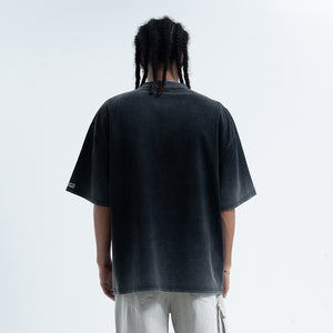 Dennis Rodman t-shirt psychedelic top basketball player tee in Black