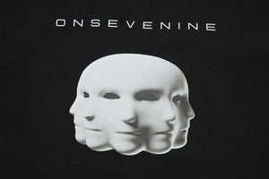 psychedelic t-shirt creepy sculpture top grunge painting tee in white