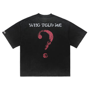 Damn it slogan t-shirt funky tee retro 00s top in black