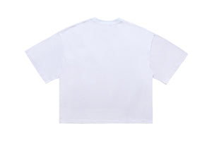 Valentines day t-shirt mouth print top y2k lovers tee in black