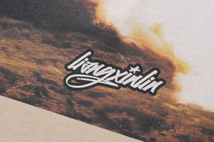 Explosion t-shirt flame tee grunge y2k top ingery