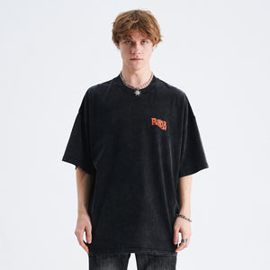 Panda t-shirt animal mprint top koala top in black