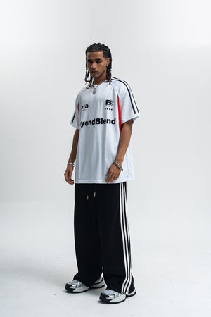 Retro racing t-shirts motorsports top y2k racing tee in white