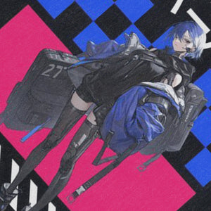 Cyberpunk anime sleeveless t-shirt vintage Japanese vest retro cartoon tank top in acid wash black