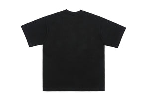 Cyber human t-shirt psychedelic top futuristic tee in white