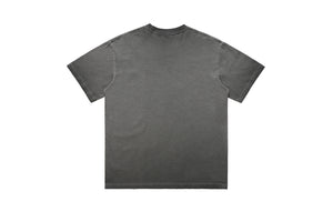 Wild West t-shirt revolution slogan top grunge American tee in beige