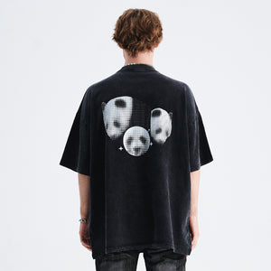 Panda t-shirt animal mprint top koala top in black