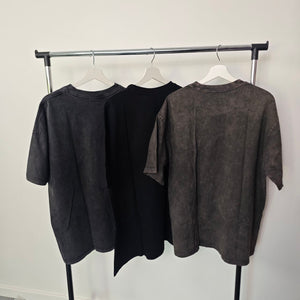 CYBER PUNK PRINT vintage wash t-shirt sample sale 3 for 2