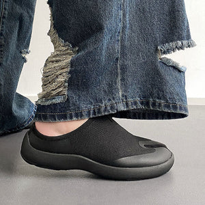 Slip on Tabi shoes cream split toe casual trainers camel toe sneakers trendy loafers