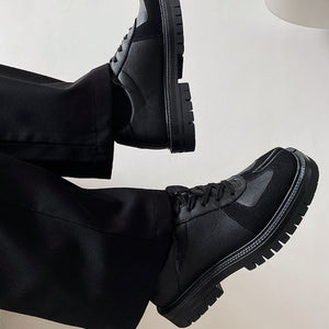 Tabi trainers black real leather unisex split toe sneakers casual style sports loafers edgy outdoor shoes