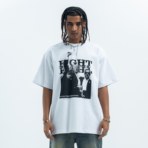 Vintage Donald Trump t-shirt fxck freedom slogan top grunge tee in white