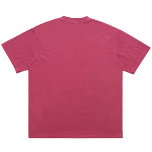 Graffiti t-shirt mouse print top grunge cartoon tee skater jumper in pink