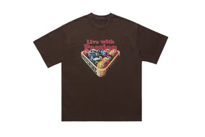 Pool game t-shirt retro gamer top grunge preppy tee blue