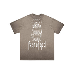 Vintage Rage against the machine t-shirt retro band top cream