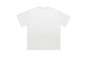 Lonely t-shirt single slogan top graffiti tee in Black