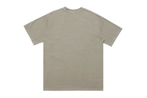 Psychedelic t-shirt Aura top Angel print tee in Brown