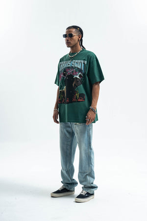 Vintage Travis Scott t-shirt retro rapper tee hip-hop top in pink