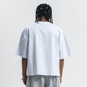 Valentines day t-shirt mouth print top y2k lovers tee in black