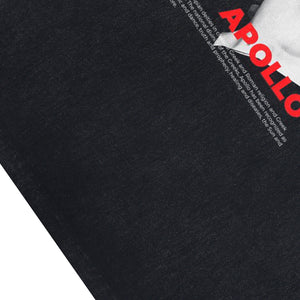 Loud slogan sleeveless t-shirt ancient cartoon surfer vest 00s pop art tank top in acid wash black