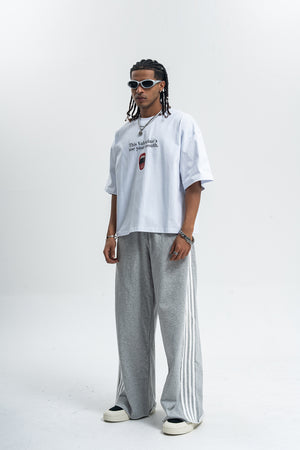 Valentines day t-shirt mouth print top y2k lovers tee in black