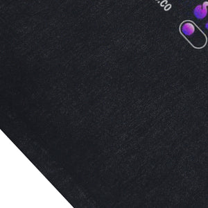 Spaceman print sleeveless t-shirt astronaut cartoon surfer vest retro tank top in acid wash black