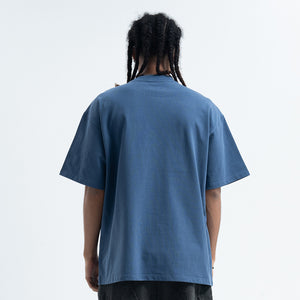 Pool game t-shirt retro gamer top grunge preppy tee blue