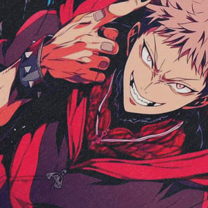 Anime boy hero sleeveless t-shirt vintage Japanese vest retro cartoon tank top in acid wash black